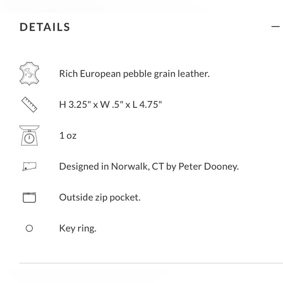 Dooney and Bourke Small Coin Purse Keychain, Midnight Blue NWT - Picture 7 of 7